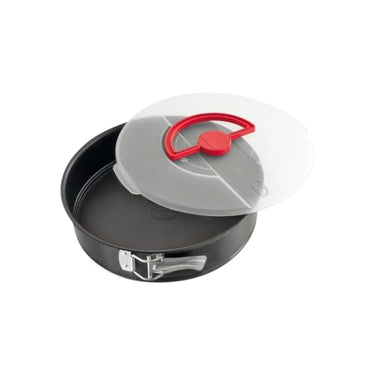 Dr. Oetker Bake & Go Springform mit Haube – Ø 26 cm, Rundes Backblech mit Antihaft, inkl. Deckel im Sale